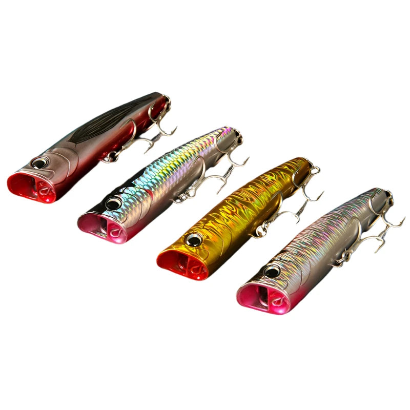 Popper Lure for Bass Pike Topwater 8.5g 30g