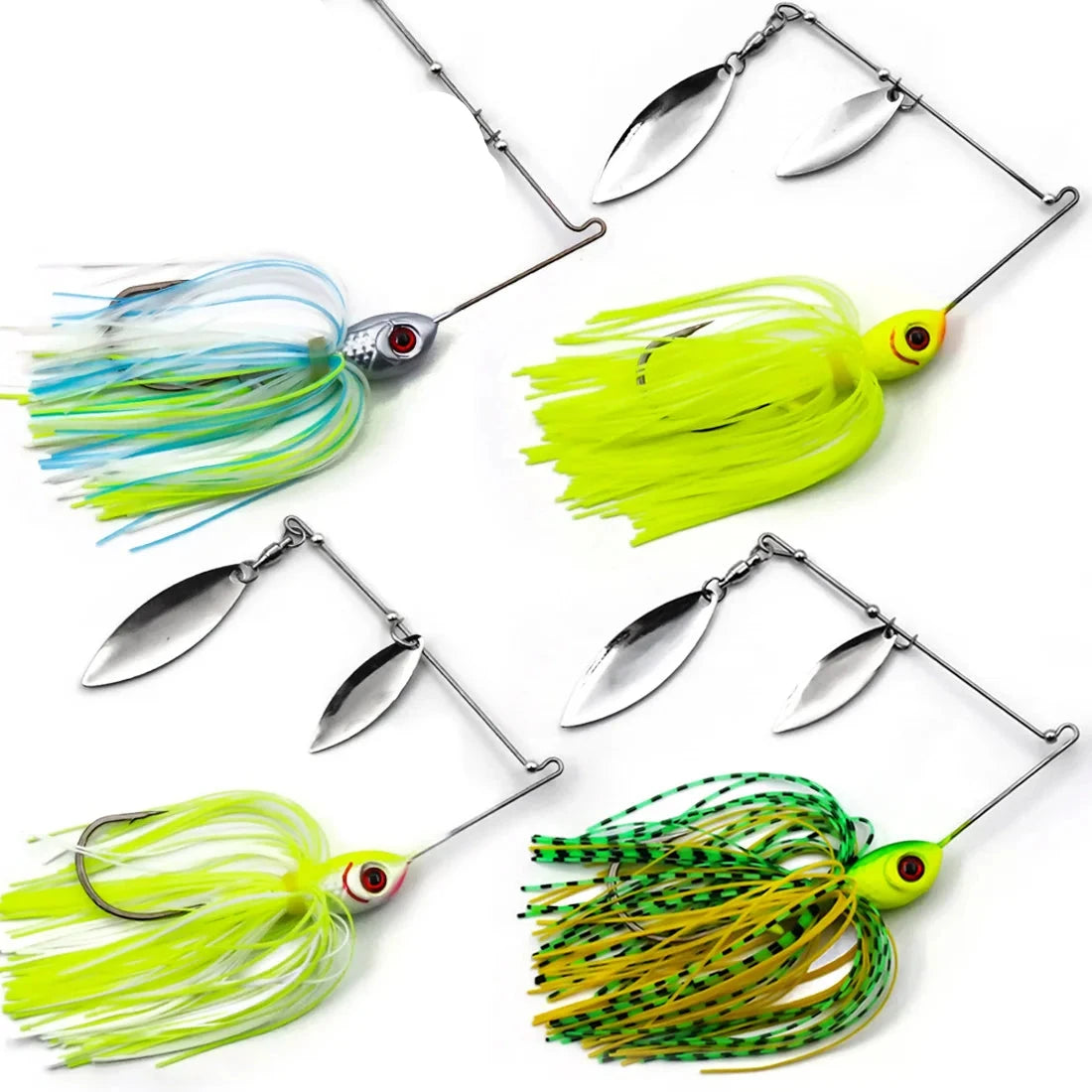 Spinner Bait Lure for Bass Trout Salmon Freshwater 10g 14g