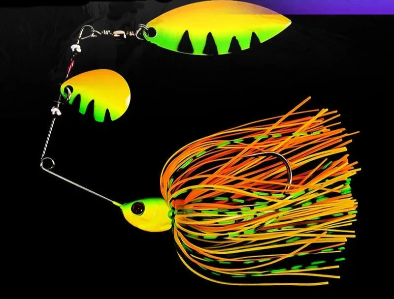 Spinnerbait Lure for Bass Pike 18g